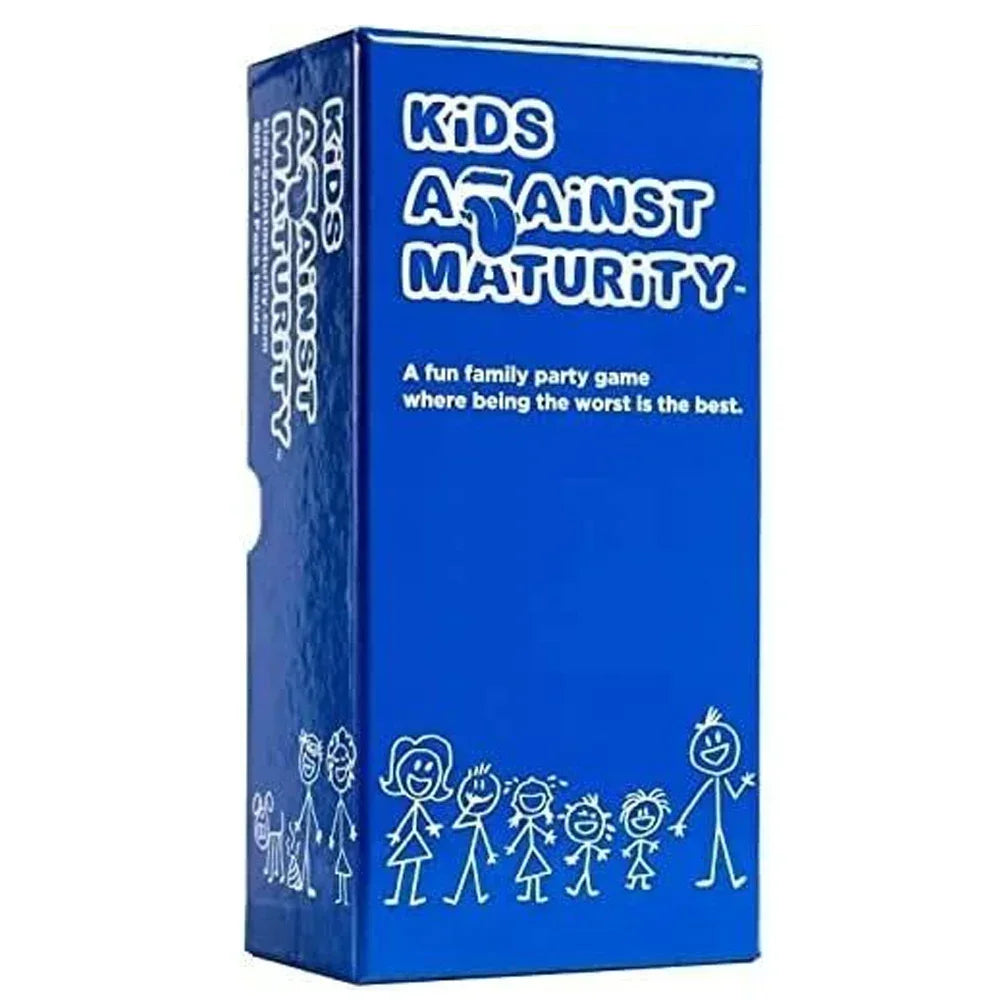 Kids Against Maturity Family Card Game Funny Question Answer Gift - Card Game board game