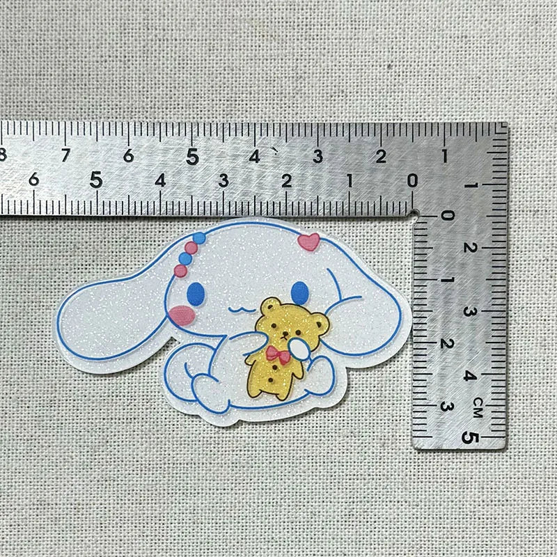 2pcs Cartoon Sanrio Acrylic Flatback Accessories DIY Hair Accessories Hairpin Jewelry Jewelry Mobile Phone Case Charms