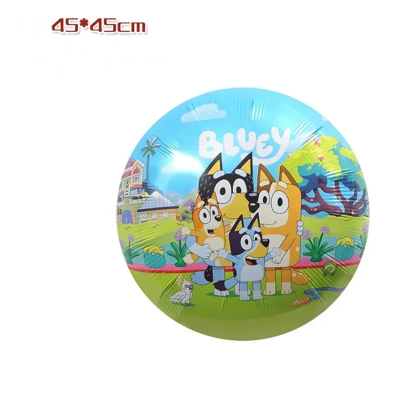 DIY Bluey Bingo Foil Balloon Set Blueys Family Balloons Girls Boys Cartoon Balloons Baby Shower Birthday Gifts Party Decor