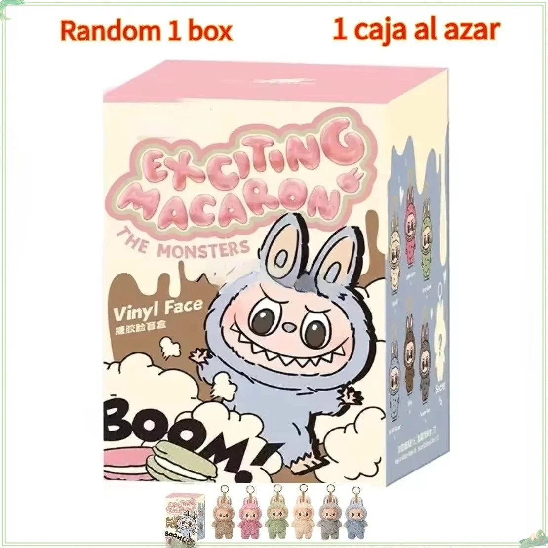 2025 New Labubu V3 Generation Series THE MONSTERS Have a Seat Vinyl Face Plush Toy Series Blind Box Heartbeat Macaron 3rd