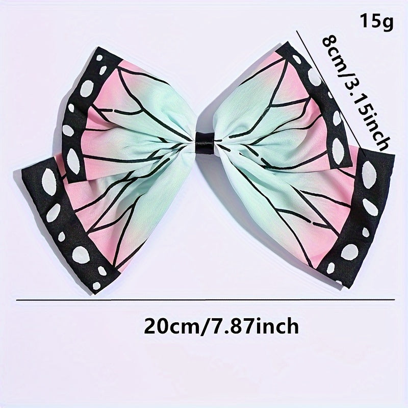 Japanese Anime Cartoon Oversized Bowknot Hairpin Cute Hair Clip Barrette Hair Accessories For Women