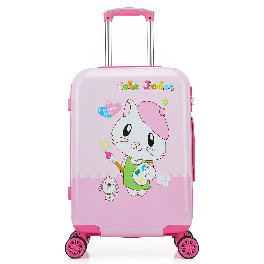 KIds 20 Inch rolling luggage suitcases for Children Travel Bags Wheels Travel Trolley Luggage Kids Rolling Suitcases for girls