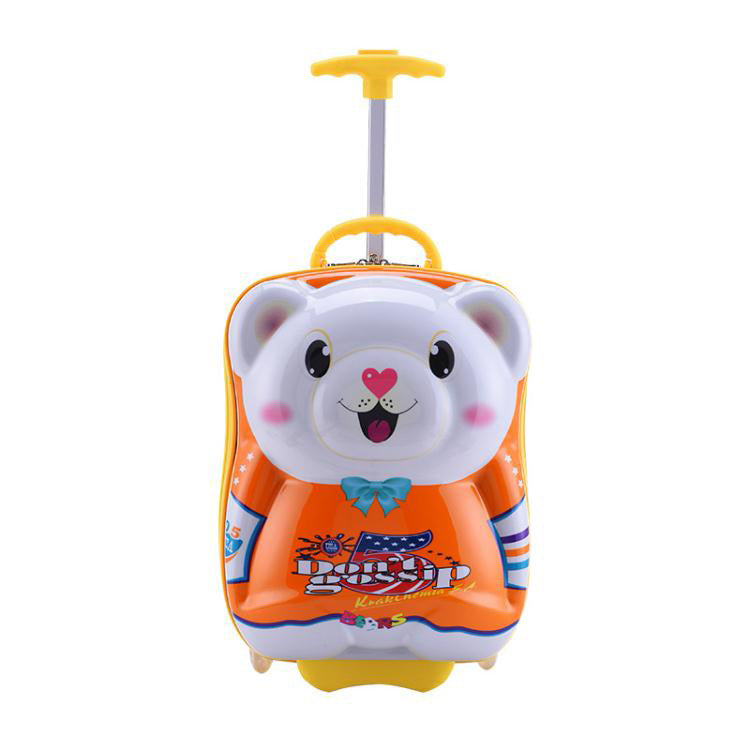 Kids travel suitcase Carry on Rolling suitcase for Boys Bear kids suitcase for travel luggage suitcase for girls  wheeled bags