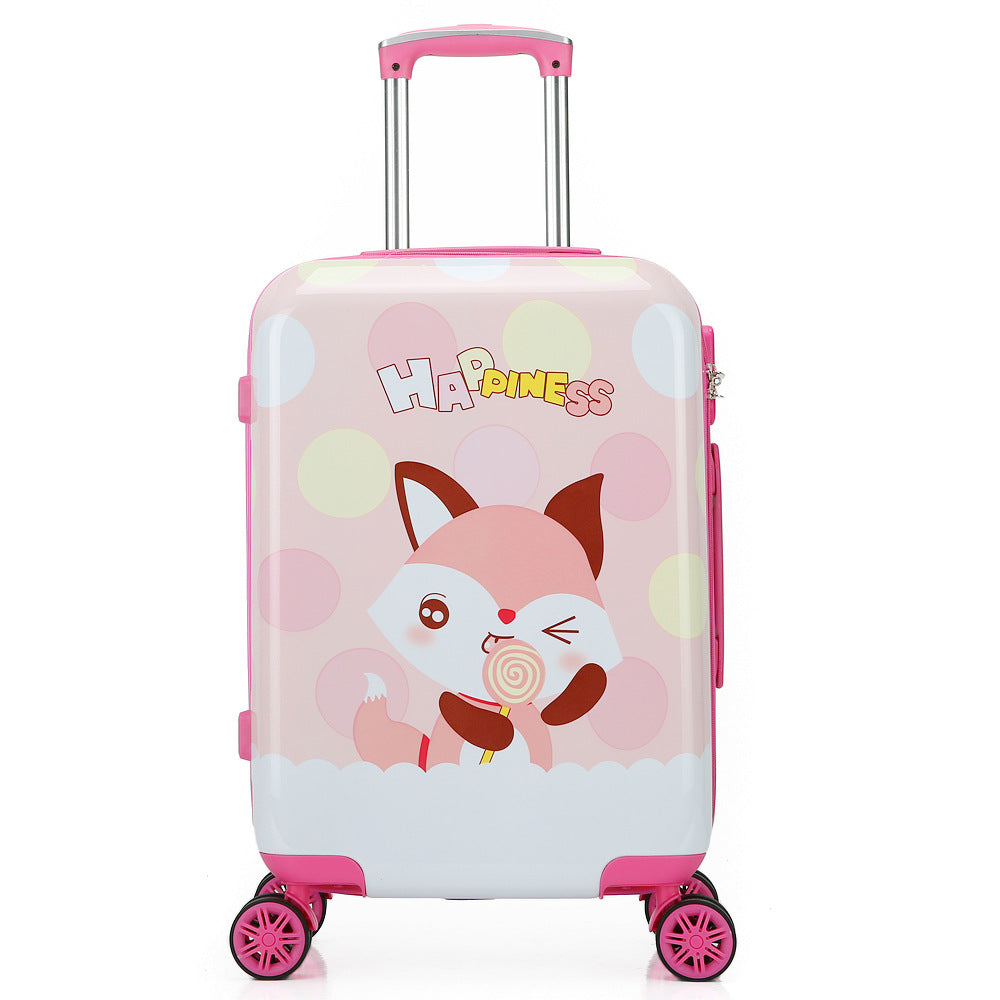 KIds 20 Inch rolling luggage suitcases for Children Travel Bags Wheels Travel Trolley Luggage Kids Rolling Suitcases for girls