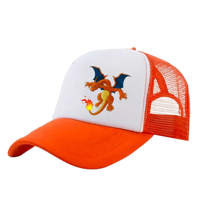Stitch Baseball Cap For Boys And Girl, Adjustable Protection Unisex Casual Hip-Hop Print Mesh Sun Hat, Classic Cotton Peaked Hat