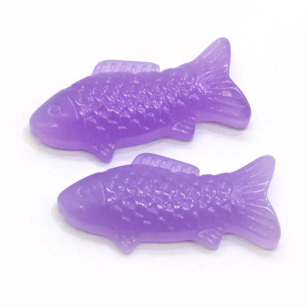 50/100pcs Resin Jelly Fish Flatback Charms Ocean Animal Resin Cabochons for Home Decoration Kids Phone Case Hair Bow Center Jewe