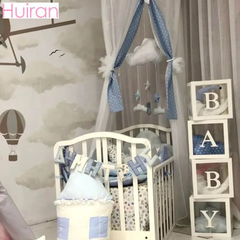 Transparent Baby Shower Box Boy Girl Birthday Decor 1st One First Birthday Wedding Party Decor Christening Babyshower Supplies