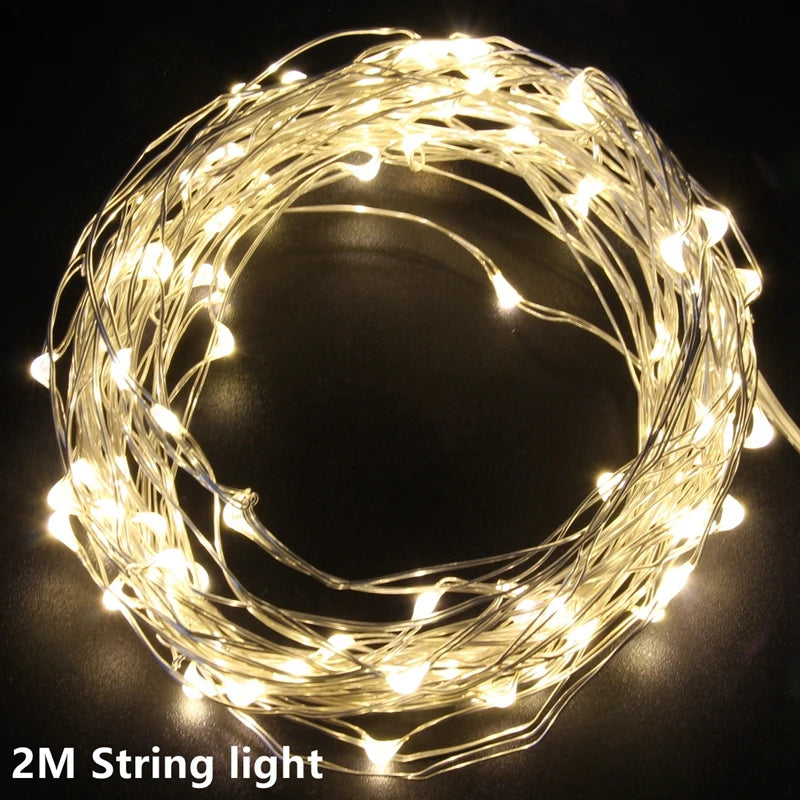 Photo Clip Light Banner Wedding Decoration Birthday Party Decor Kids Girl Boy Baby Shower Banner Christmas Decoration 2023
