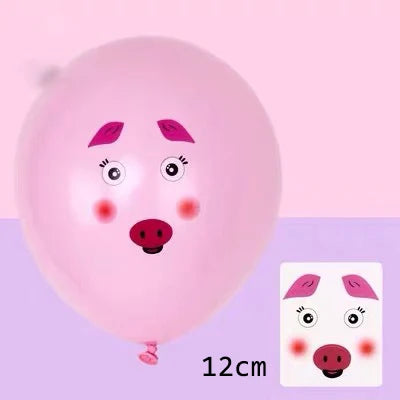 1pc Unicorn Balloon Sticker for Bubble Clear Helium Balloon Birthday Party Decoration Wedding Valentine's Day Baby Shower Party