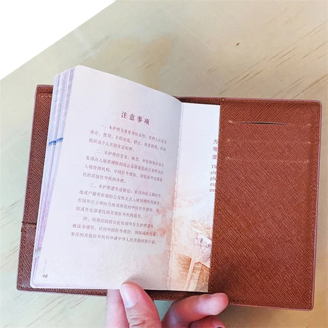 Lovely Minnie Passport Cover for Girls Travel Passport Case Leather Red Cute Passport Wallet Purse Kids Passport Holder