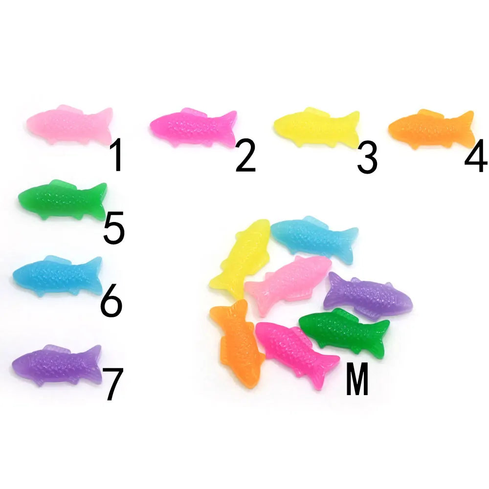 50/100pcs Resin Jelly Fish Flatback Charms Ocean Animal Resin Cabochons for Home Decoration Kids Phone Case Hair Bow Center Jewe