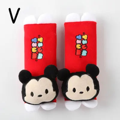 New Spiderman Soft Protective Cover For Childrens American  Cartoon  Cotton Car Interior Plush Seat Belt Shoulder Cover