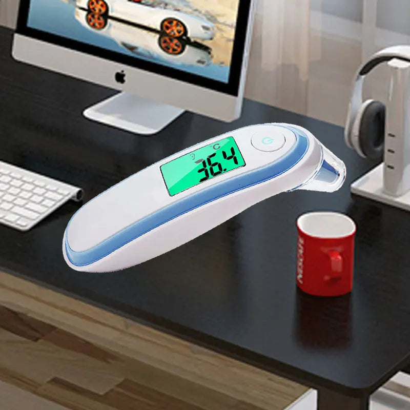 JYouCare Medical Household Infrared Digital Ear and Forehead Non-contact Laser Body Thermometer kid Baby Adult Fever Temperature