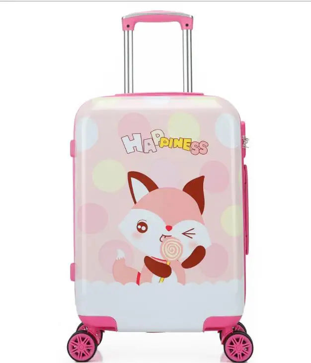 KIds 20 Inch rolling luggage suitcases for Children Travel Bags Wheels Travel Trolley Luggage Kids Rolling Suitcases for girls