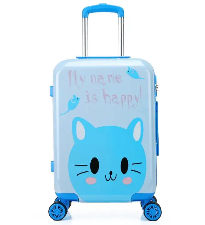 KIds 20 Inch rolling luggage suitcases for Children Travel Bags Wheels Travel Trolley Luggage Kids Rolling Suitcases for girls
