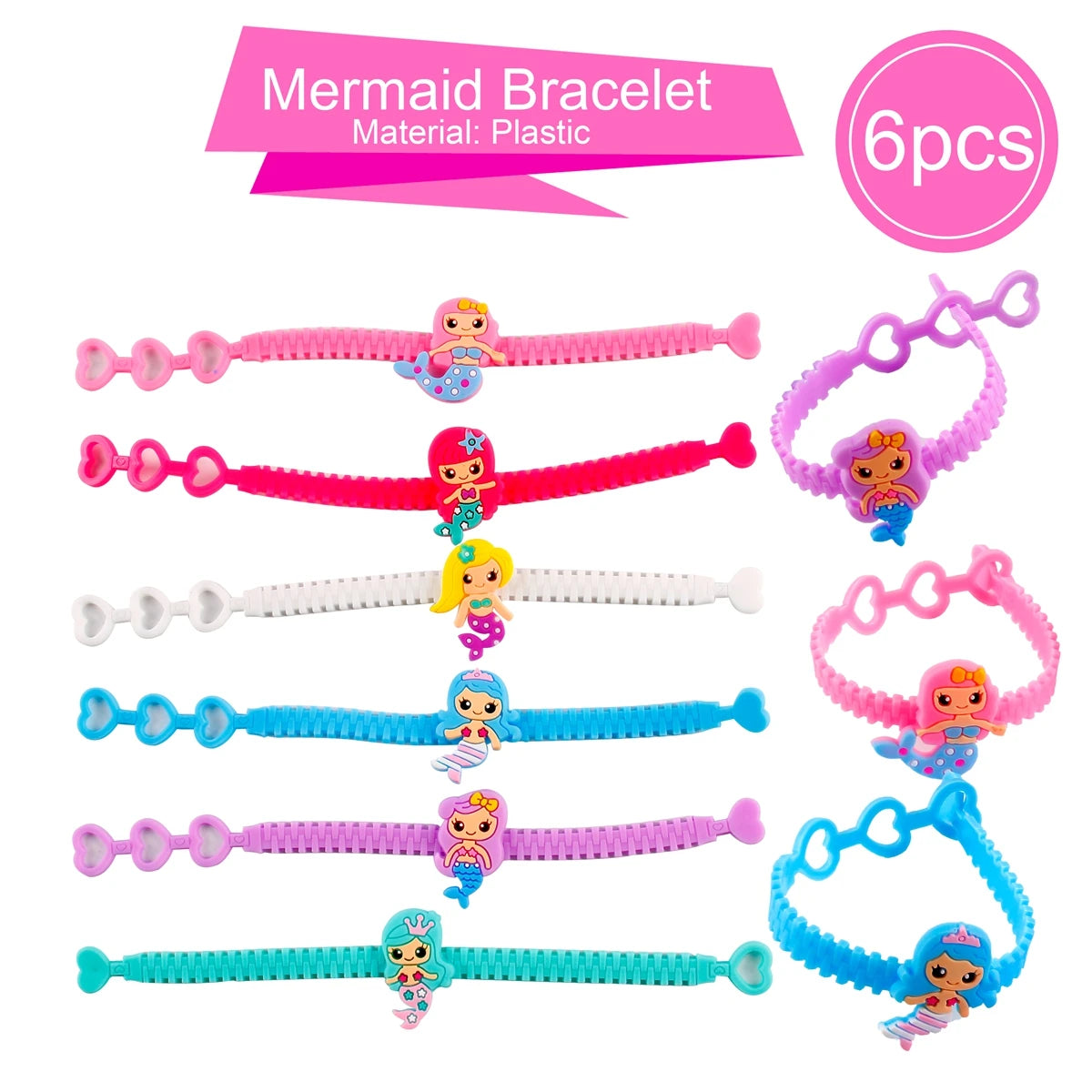 Little Mermaid Party Decor 1st One Birthday Party Kids Girl Mermaid Party Gifts Mermaid Brithday Party Supplies Baby Shower