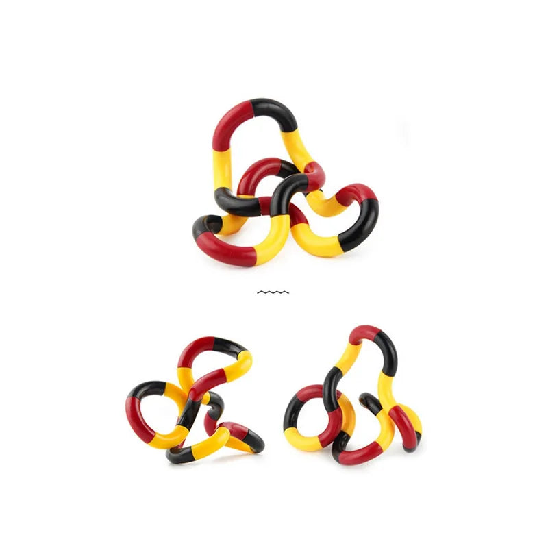 New Roller Twist Fidget Toys Anti Stress Adult Brain Relax Decompression Child Rope For Stress Kids Antistress Focus Toy