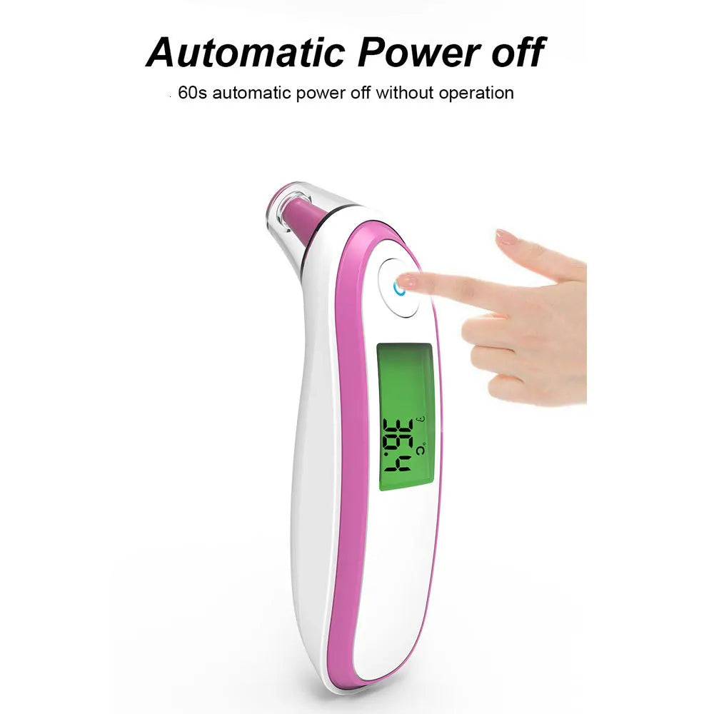 JYouCare Medical Household Infrared Digital Ear and Forehead Non-contact Laser Body Thermometer kid Baby Adult Fever Temperature