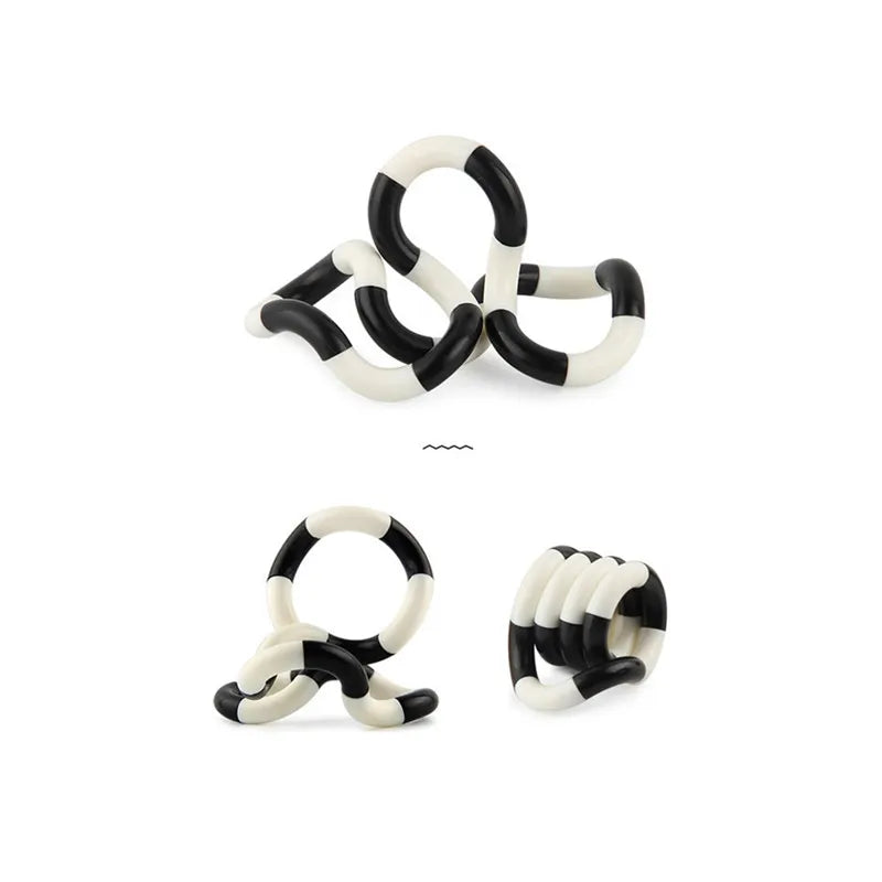 New Roller Twist Fidget Toys Anti Stress Adult Brain Relax Decompression Child Rope For Stress Kids Antistress Focus Toy