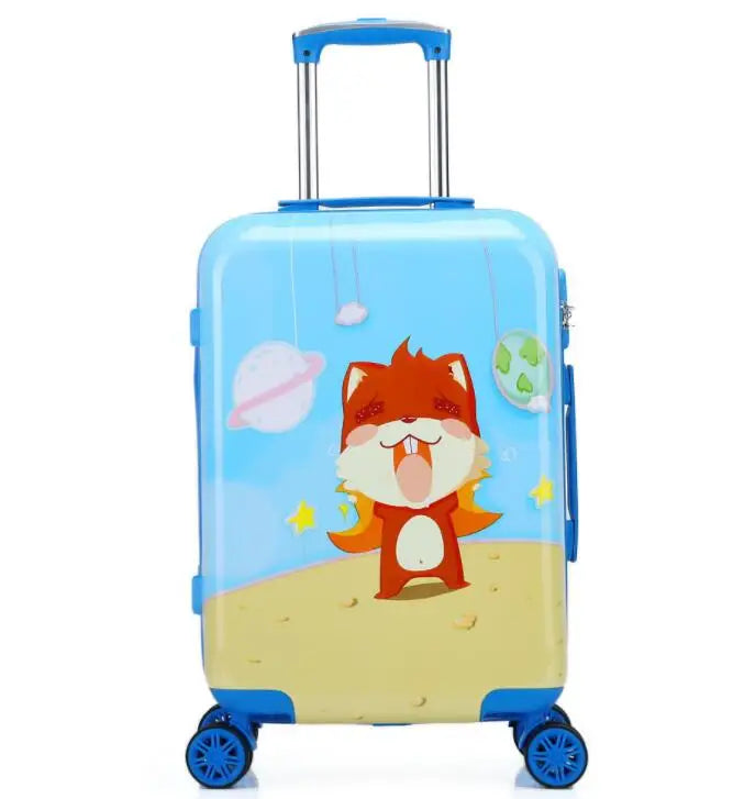 KIds 20 Inch rolling luggage suitcases for Children Travel Bags Wheels Travel Trolley Luggage Kids Rolling Suitcases for girls