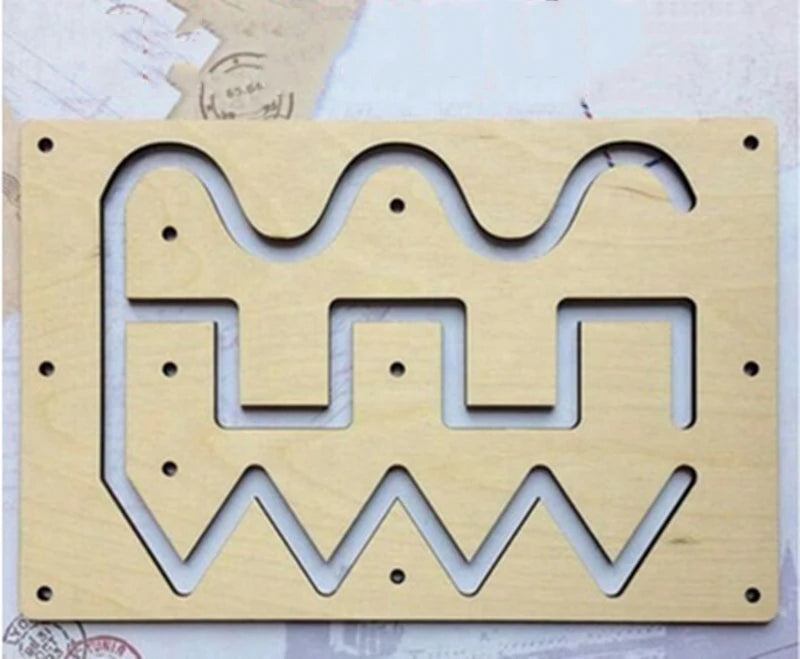 Kid Activity Busy Board Material Diy Accessories Montessori Teaching Aids Baby Busyboard Early Education Learning Skill Toy Part