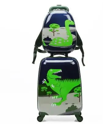 Kids Rolling Luggage Suitcase set 18 Inch kids Spinner Suitcase set travel trolley bags for girl  Suitcase trolley bag for boys