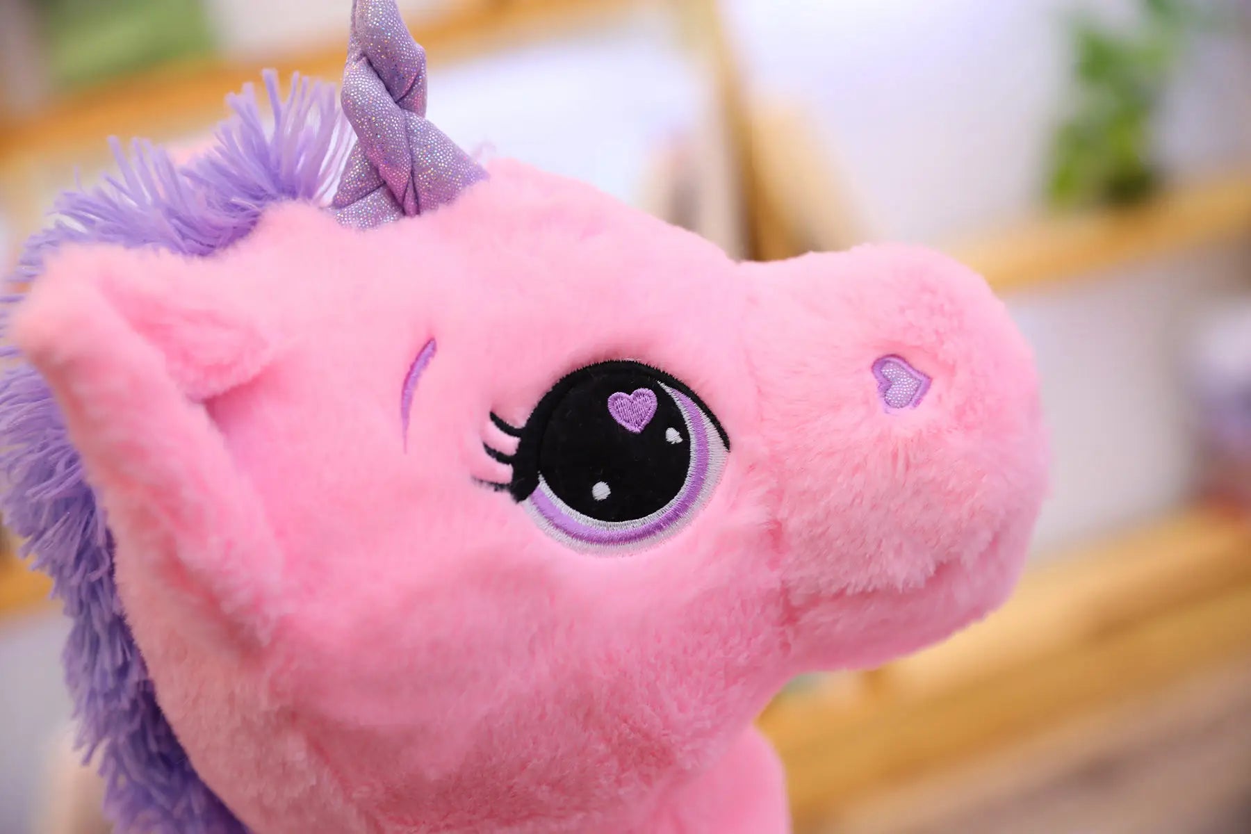 25-100CM Giant Size Unicorn Plush Toy Soft Stuffed Cartoon Unicorn Dolls Animal Horse High Quality Birthday Gift