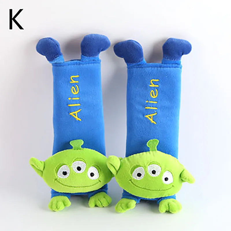 New Spiderman Soft Protective Cover For Childrens American  Cartoon  Cotton Car Interior Plush Seat Belt Shoulder Cover