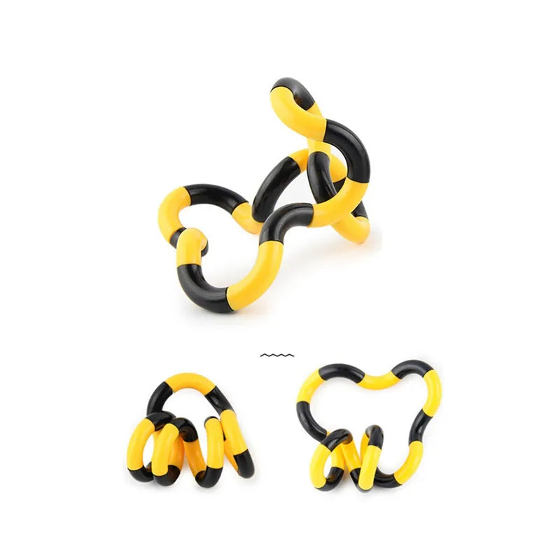 New Roller Twist Fidget Toys Anti Stress Adult Brain Relax Decompression Child Rope For Stress Kids Antistress Focus Toy