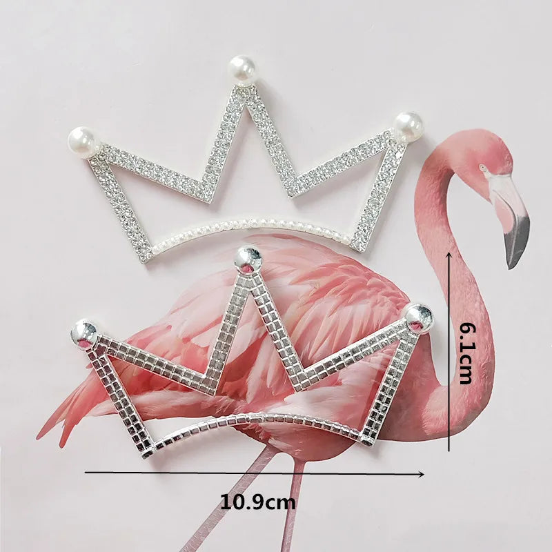 10pcs/lot lovely bling Charm crown with Rhinestone pendant kid headdress hair accessories  jewelry accessories