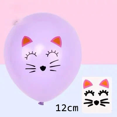 1pc Unicorn Balloon Sticker for Bubble Clear Helium Balloon Birthday Party Decoration Wedding Valentine's Day Baby Shower Party