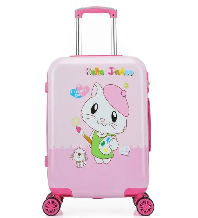 KIds 20 Inch rolling luggage suitcases for Children Travel Bags Wheels Travel Trolley Luggage Kids Rolling Suitcases for girls