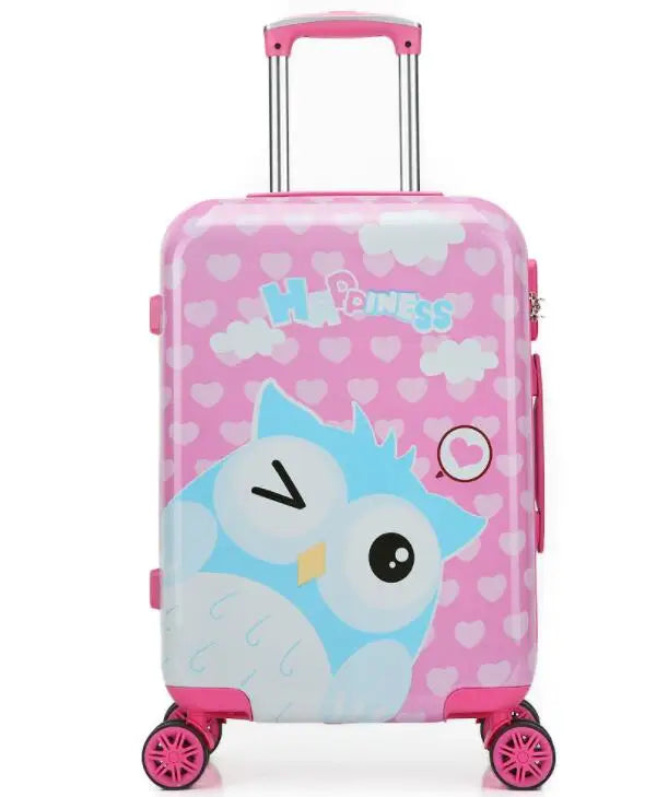 KIds 20 Inch rolling luggage suitcases for Children Travel Bags Wheels Travel Trolley Luggage Kids Rolling Suitcases for girls