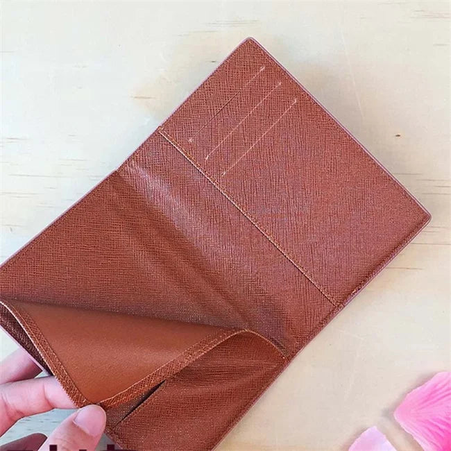 Lovely Minnie Passport Cover for Girls Travel Passport Case Leather Red Cute Passport Wallet Purse Kids Passport Holder