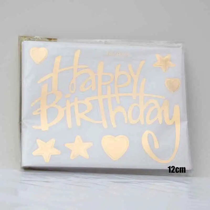 1pc Unicorn Balloon Sticker for Bubble Clear Helium Balloon Birthday Party Decoration Wedding Valentine's Day Baby Shower Party