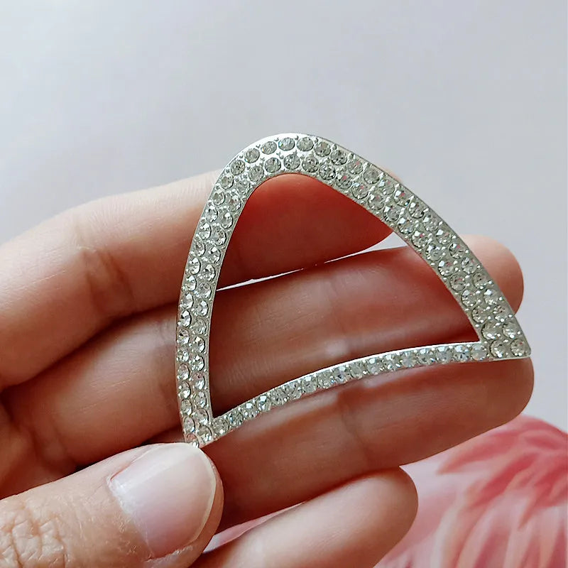 10pcs/lot lovely bling Charm crown with Rhinestone pendant kid headdress hair accessories  jewelry accessories