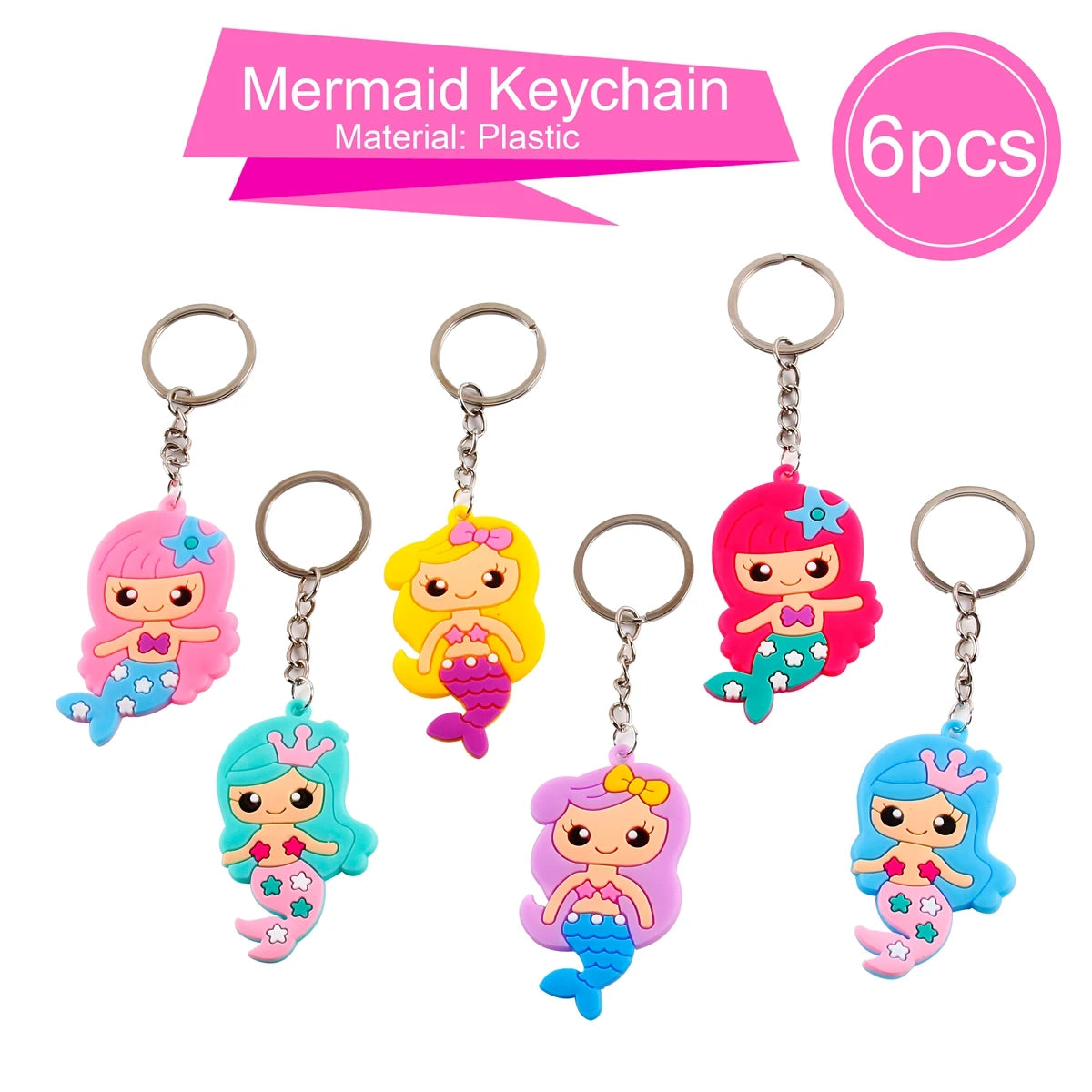 Little Mermaid Party Decor 1st One Birthday Party Kids Girl Mermaid Party Gifts Mermaid Brithday Party Supplies Baby Shower