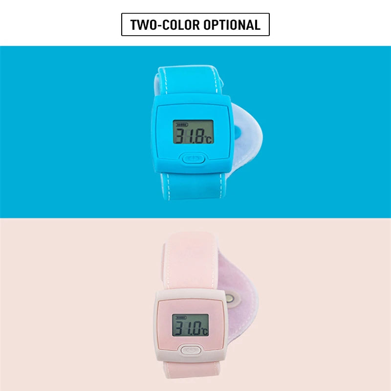 LCD Bluetooth Children Kids Thermometer Digital Fever Thermometer Intelligent Thermometer Reminder Baby Health Care APP Control