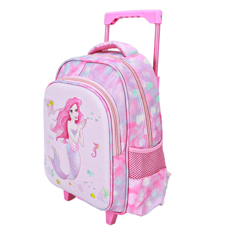 Small  kids rolling luggage Travel trolley bags for little boys Toddler rolling backpack suitcase for kidgarden Trolley Backpack