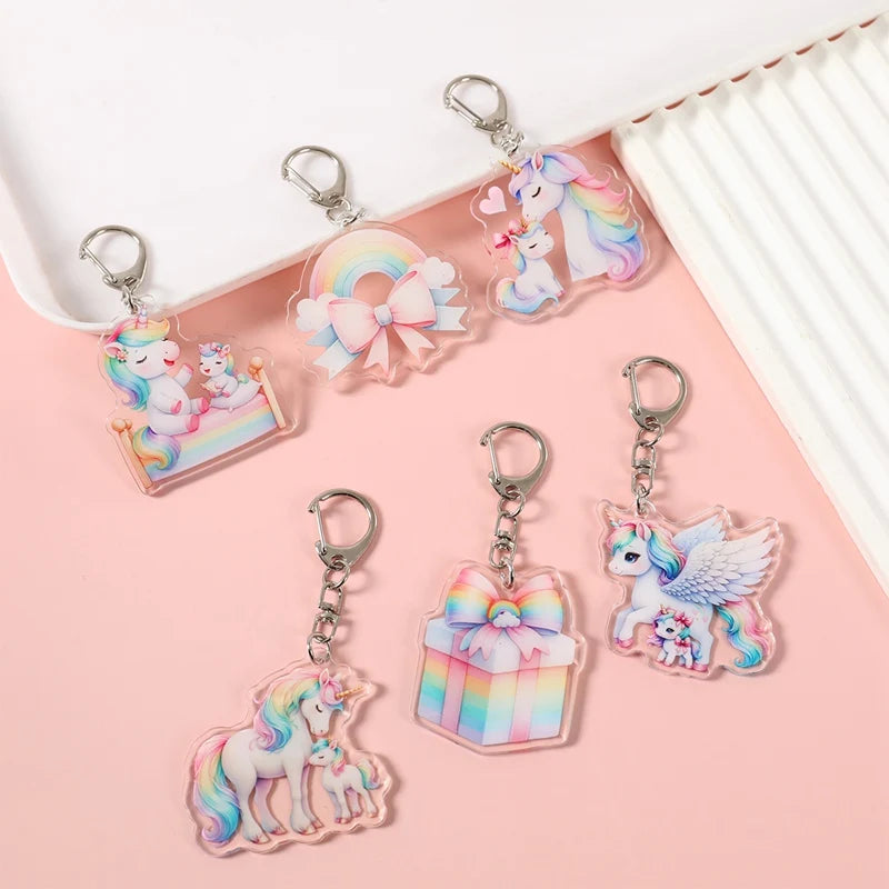 Rainbow Unicorn Disposable Tableware Happy 1st Birthday Party Decorations Kids Unicorn Theme Wedding Baby Shower Girls Supplies