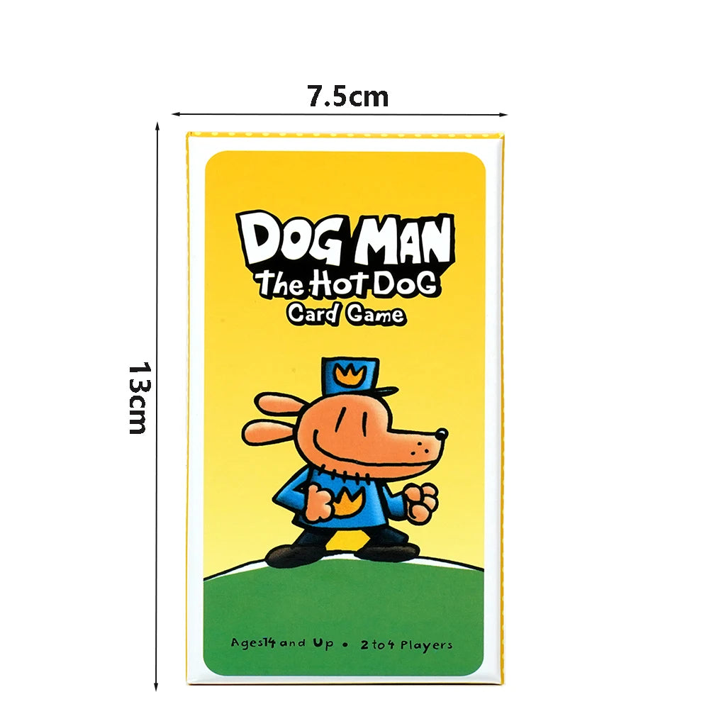 Dog Man Hot Dog Card Game The Fast and Frenzied Collection Game for Kids Featuring Art from the Dog Man