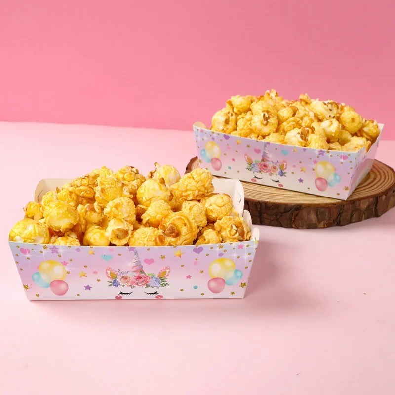 Unicorn Snack Boxes Rainbow Unicorn Birthday Party Decoration Wedding Girls Birthday Party Supplies  Baby Shower Decoration