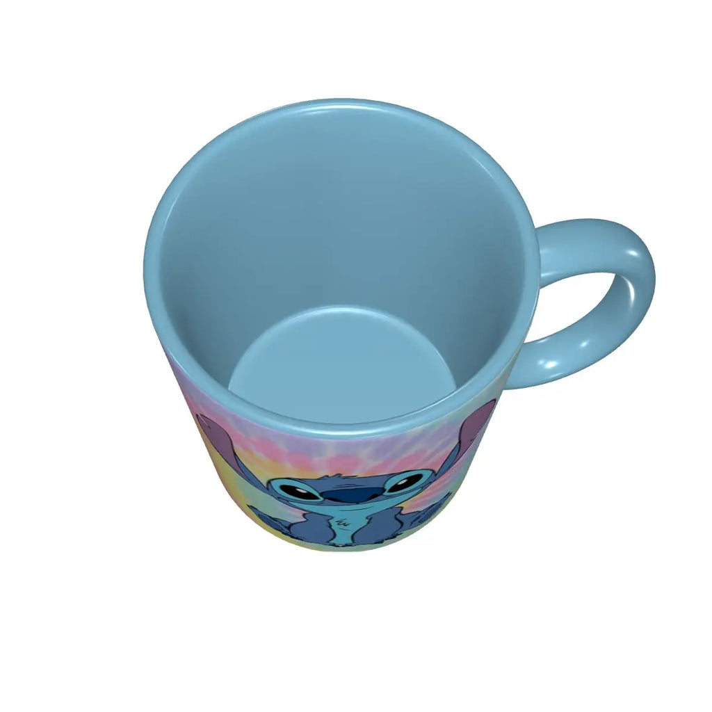 Unique Tie Dye Stitch Coffee Cup Kawaii Mug Present