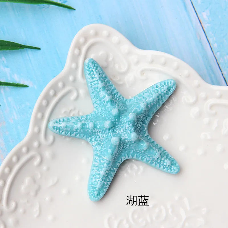 Birthday Cake Decor Mermaid Starfish Shell Cake Topper Fish Topper Under The Sea Cake Topper Ocean Theme Birthday Party Supplies