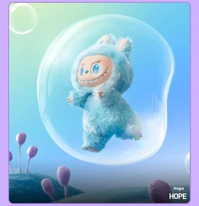 New Labubu Have A Seat Series BIG INTO ENERGY PVC Pendant Doll Model Kawaii The Monsters Blind Box Gift Labubu Macaron 3rd
