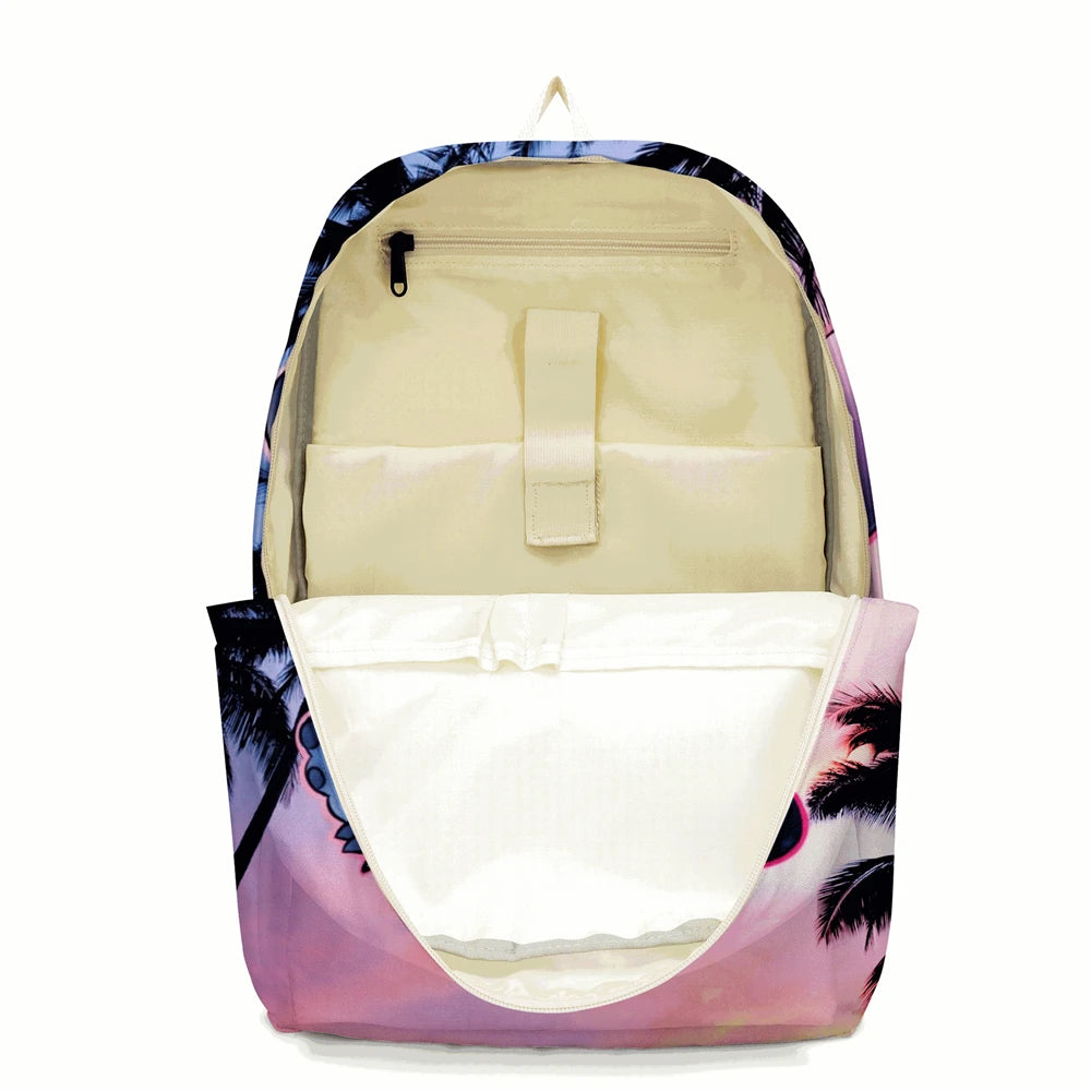 MINISO Lilo & Stitch Angel Cosplay Costume Backpack Computer School Bag Xmas Gift