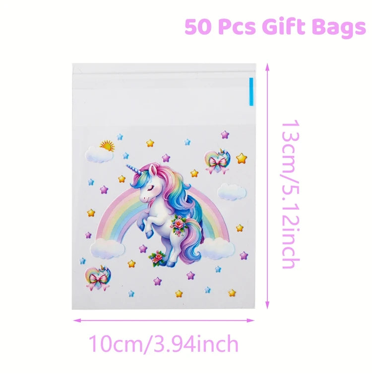 Unicorn Party Supplies Rainbow Unicorn Paper Plates Cups Napkin for Baby Shower First Girls Birthday Party Decorations