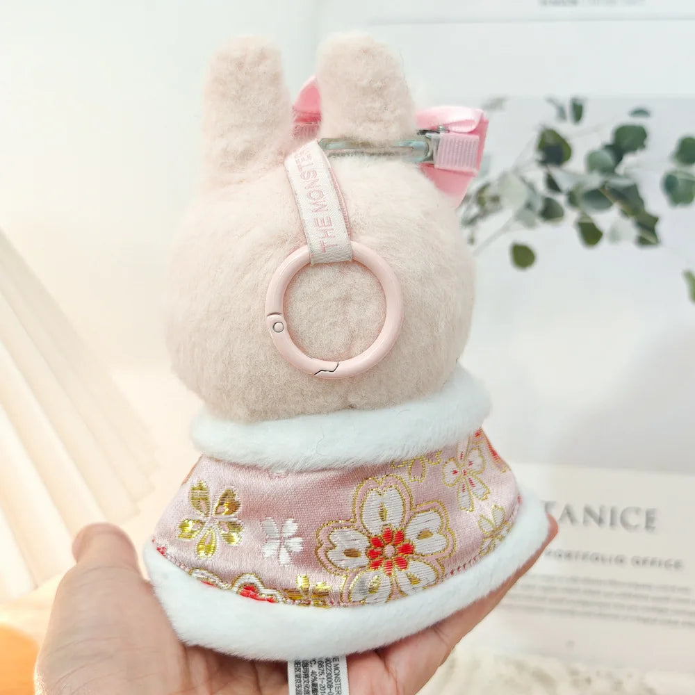 17cm Mini Plush Doll'S Clothes Outfit Accessories For Labubu V1 V2 Christmas Cookie Man Sweater Hat Clothing New Year Gift