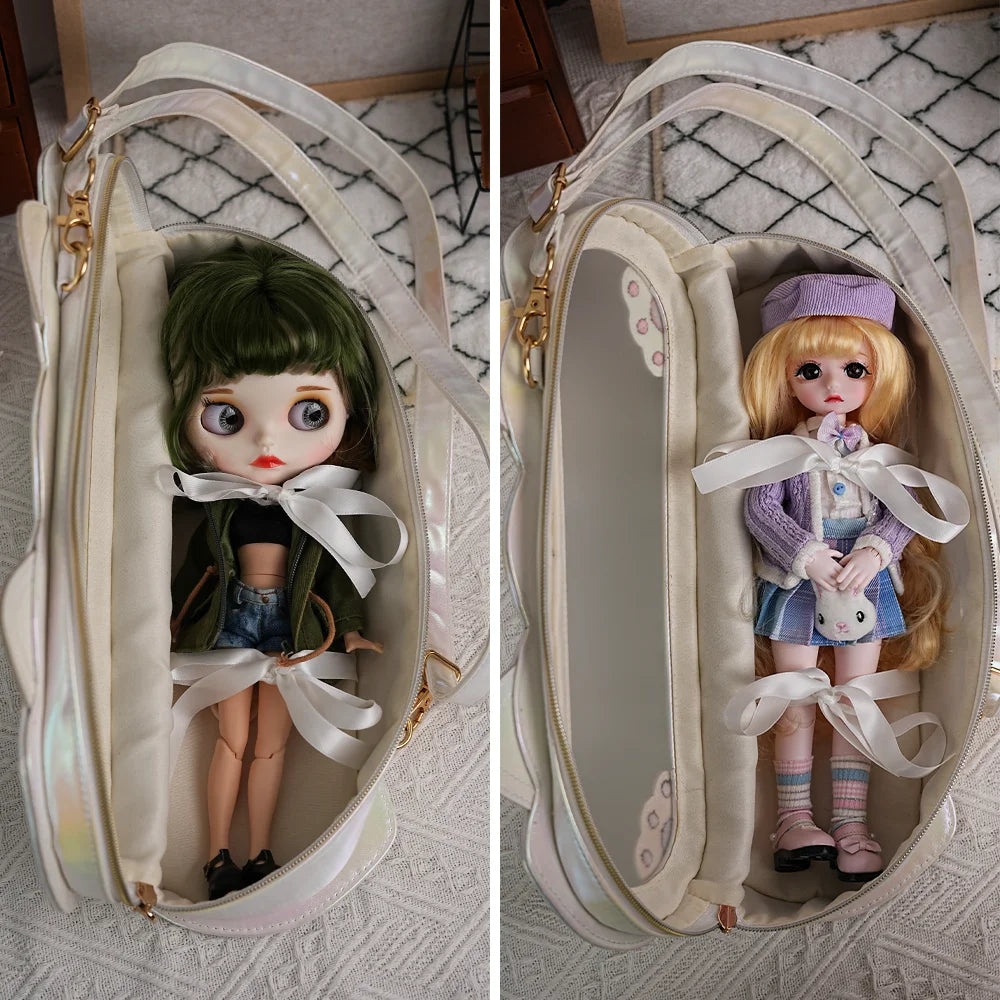 Go Out Bag for DBS blyth doll icy bjd toy sleepbag outgoing packet doll cover Pullip BB Girl