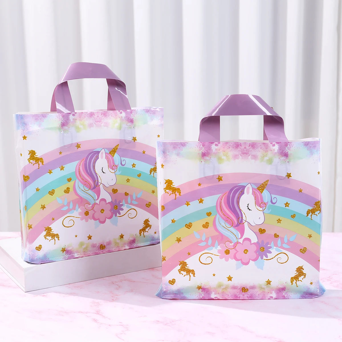 Rainbow Unicorn Disposable Tableware Happy 1st Birthday Party Decorations Kids Favors Gifts Unicorn Baby Shower Girls Supplies